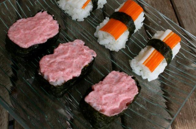 Sushi surimi et tarama - Photo par manonjz