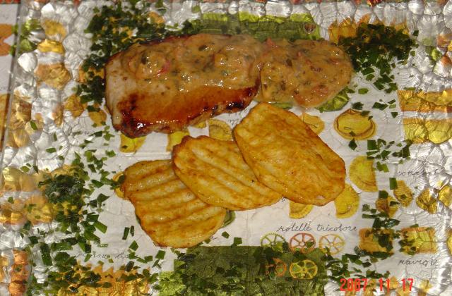 Cotes de veau à l"berdouille - Photo par saraau