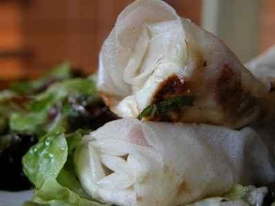Nems à la française au jambon blanc et fromage frais - mimilafee
