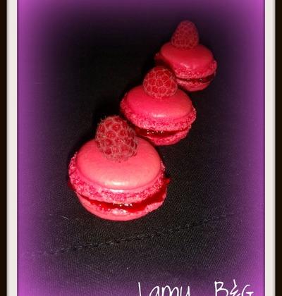 Macarons framboise - anthel