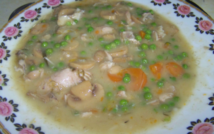 Sauté de dinde façon blanquette - Photo par darkpo