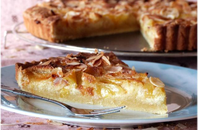 Tarte aux prunes jaunes et amandes - Photo par Steph unegrainedidee