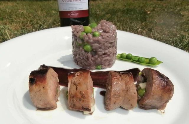Foie de veau au madiran et à l'ail frais - Photo par marierechou