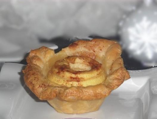 Panier feuilleté pomme cannelle - Photo par Nattycuisine