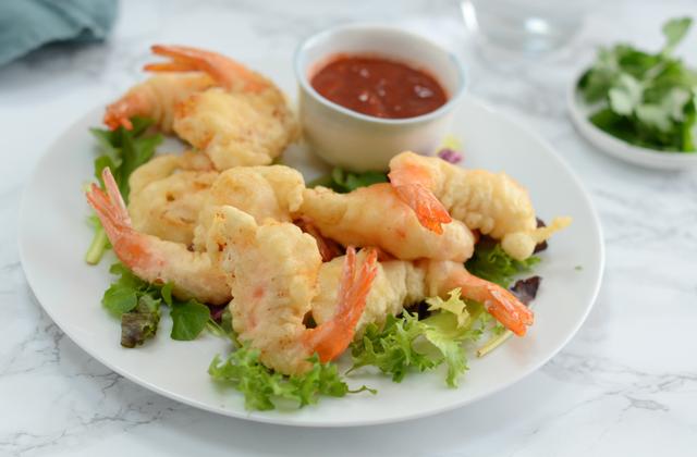 Tempura de crevettes - Photo par Nadia Paprikas