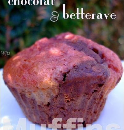 Muffins choco-betterave classiques - Photo par christNwn