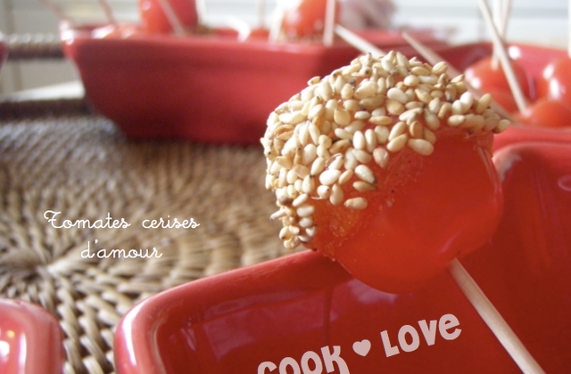 Tomates cerises d'amour - Photo par Mathilde M Cuisiner