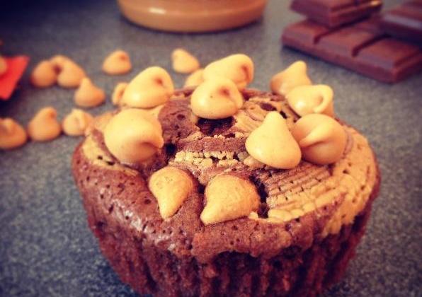 Muffins chocolat cacahuètes - stephanieluvshopping
