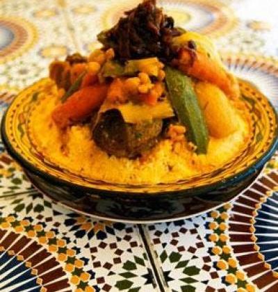 Couscous aux légumes classique - Photo par nessrine93