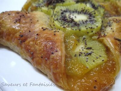 Feuilleté aux kiwis - Photo par france37