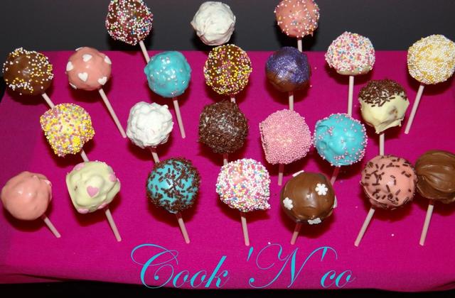 Cake pop Nutella et chocolat - Photo par Marjo Cooknco