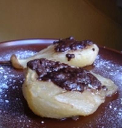 Poire au chocolat traditionnelle - Photo par Toutes nos petite gourmandise a partagé avec vous