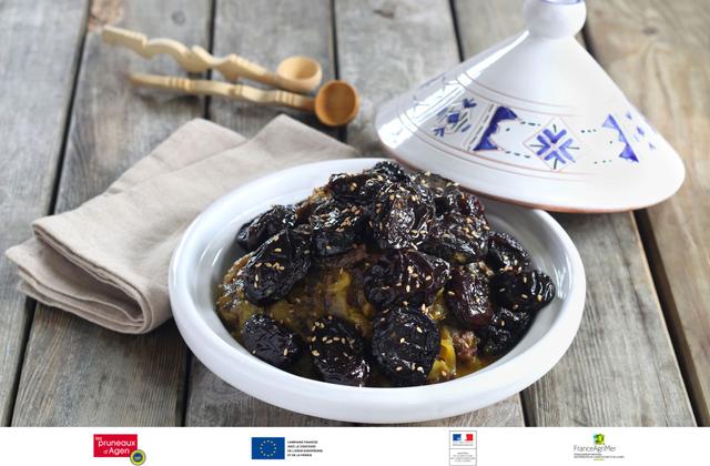 Tajine d'agneau aux pruneaux d'Agen - Photo par Silvia Santucci
