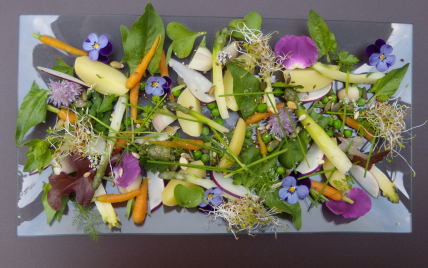 Salade : Le printemps est dans l'assiette - Photo par izabele