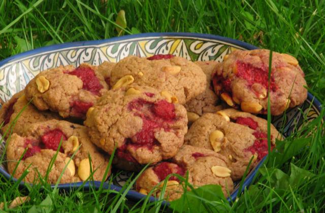 Cookies au beurre de cacahuète et aux framboises - Photo par Membre_246200