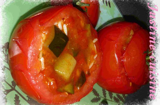 Tomate farcie light - Photo par lemairEE