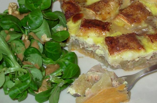 Tarte aux pommes, camembert et 4-épices - paulinc7