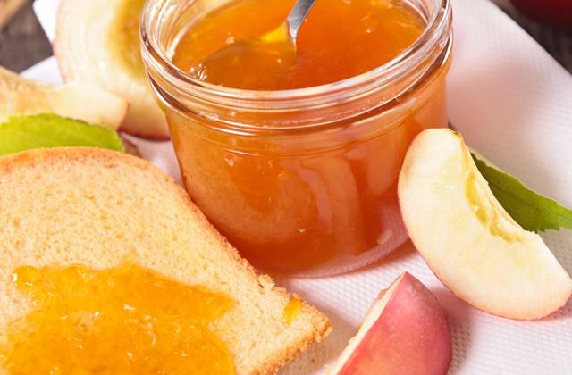 Confiture de pêches et poires - Photo par 750g