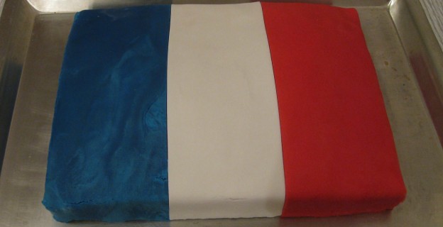 10 gâteaux drapeaux - 750g
