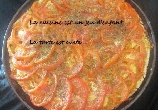 Tarte à la tomate et à la moutarde maison - Photo par Cookies.10