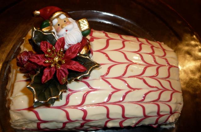 Bûche au citron et aux framboises - Cath, fromage ou dessert ? DESSERT !