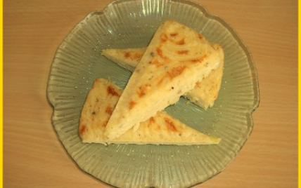 Gâteau de spaghettis au Comté - Photo par biscottine