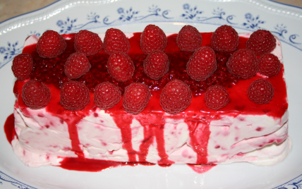 Semifreddo avec framboises et limoncello - ih2000