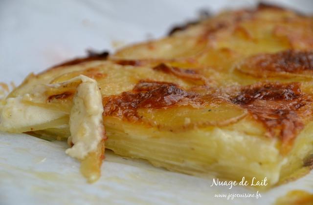 Galette de Pommes de Terre au Maroilles parfumée à la bière du Nord - Photo par Nuage de Lait