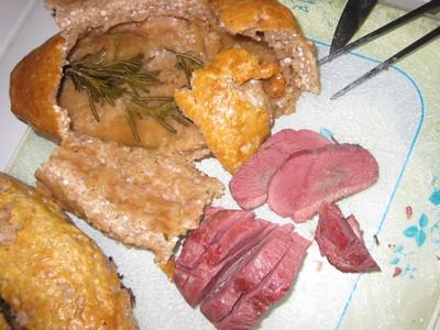Magret de canard en croute de sel au romarin - Photo par ccotel