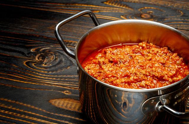 Sauce bolognaise : l'authentique ragù alla bolognese italien - Photo par 750g