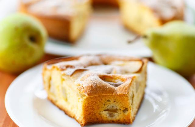 Gâteau fondant aux poires - Photo par karinoLx