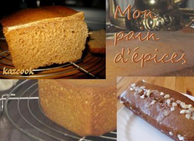 Pain d'épices Kazcook - karenps
