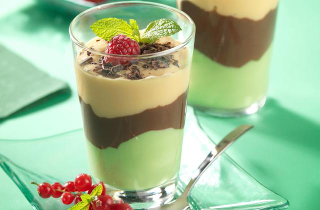 Verrines multicolores - Photo par Desserts Mont Blanc