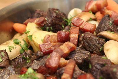 Boeuf bourguignon fait maison - Photo par Pim s et Compagnie