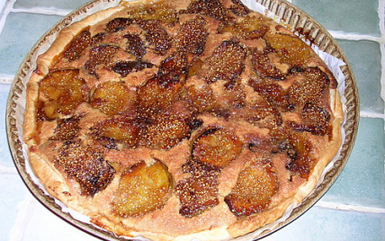 Recette traditionnelle de la tarte aux figues - Photo par 750g