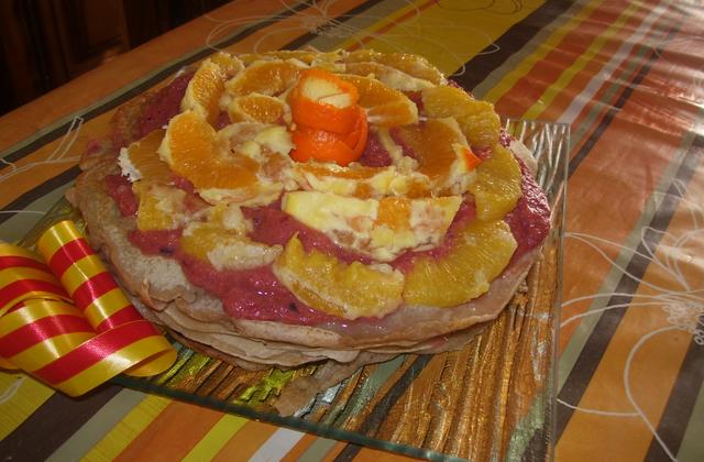 Gâteau de crêpes sucré - Photo par sabati5