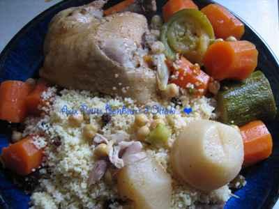 Couscous poulet en cocotte minute - Photo par ottoki