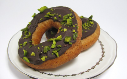Recette sans gluten : Donuts au chocolat (doughnuts) - lafaimdesdelices