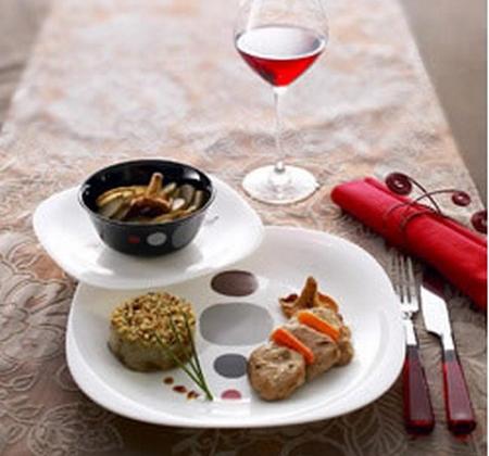 Ris de veau aux morilles et girolles - Photo par Luminarc