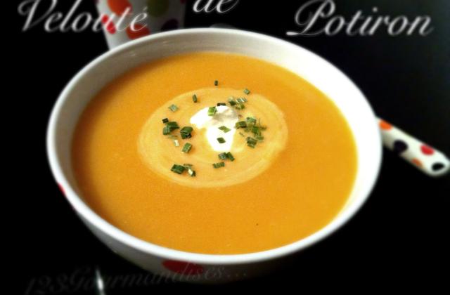 Velouté de potiron recette vitaminée - Photo par sisa93