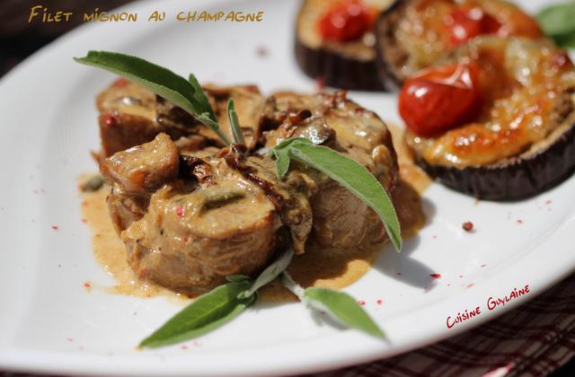 Filet mignon au Champagne - Photo par linoue