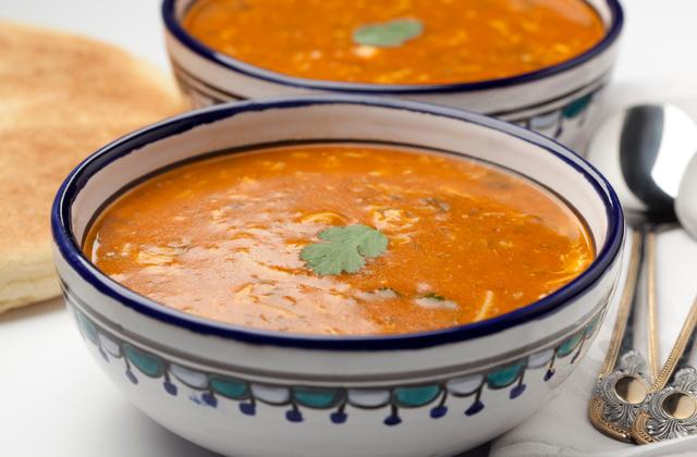 Soupe express tomate et pois chiches - Photo par 750g