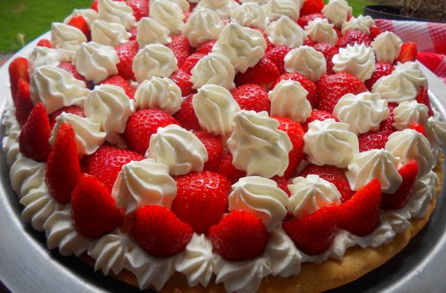 Recette Tarte Aux Fraises Et Chantilly Au Mascarpone 750g