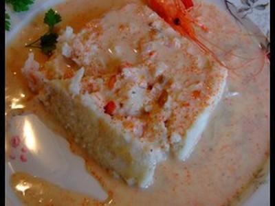 Terrine de cabillaud fourrée aux crevettes - Photo par claudi5S