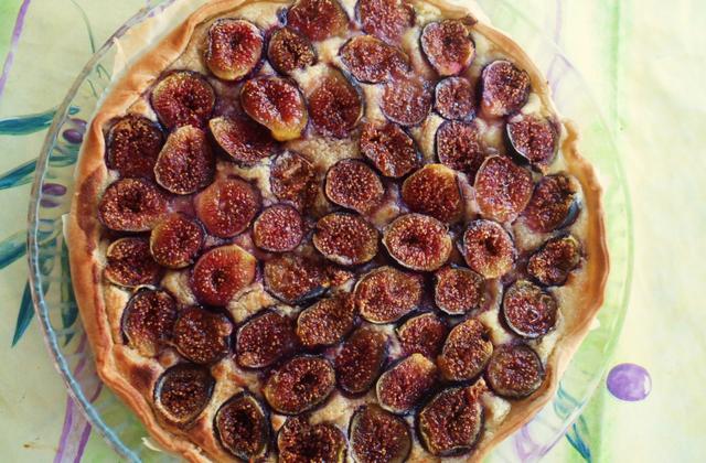 Tarte aux figues et crème d'amande - Photo par valoou