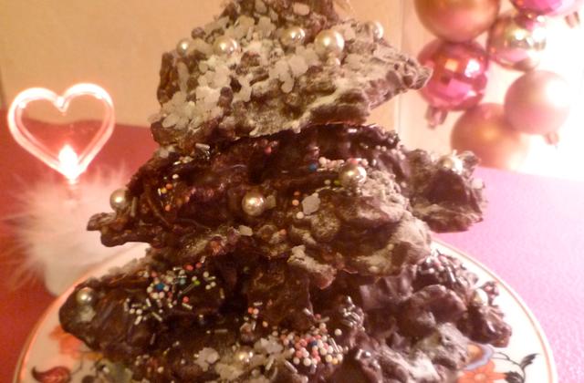 Sapin en chocolat - Photo par anniecAo