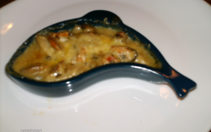 Cassolette de Saint Jacques et crevettes sauce safranée - Photo par fannyclA