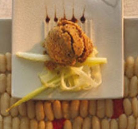 Salade de lingots et sorbet à la chicorée - Photo par Chicorée Leroux