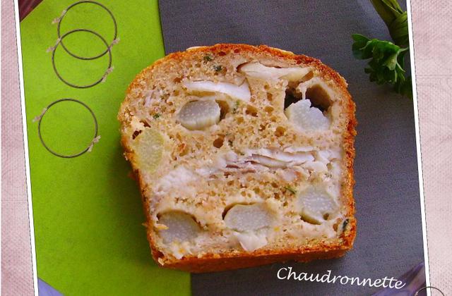 Cake aux asperges et au colin - chaudrV