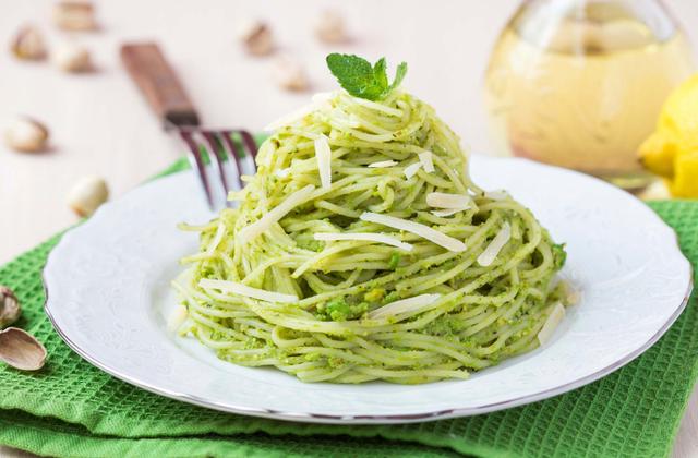 Pâtes au pesto de basilic - Photo par melmag